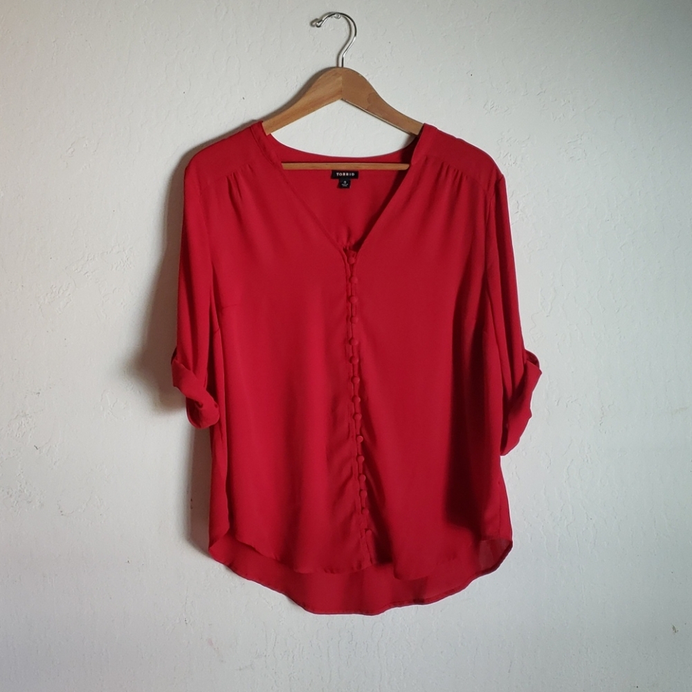 Woven Torrid Blouse